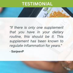 Pure Organic 95% Curcumin Powder (120g/2 months supply) - 1500mg of Turmeric Extract Buffered with Black Pepper