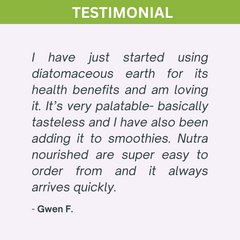 Fossil Shell Flour Powder - Food Grade Diatomaceous Earth - 250g