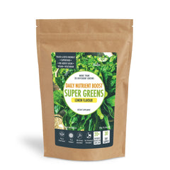 Super Greens Powder - Energising Superfood Blend - Nutrients  and Vitamins of 20 Greens - 300g