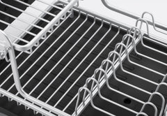 Aluminium Dish Storage Drainer Silver