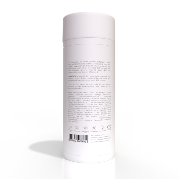 CLEAR CLEANSER | 200ML