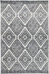 Amritsar Glenfalls Anthracite Tribal Rug 160X230