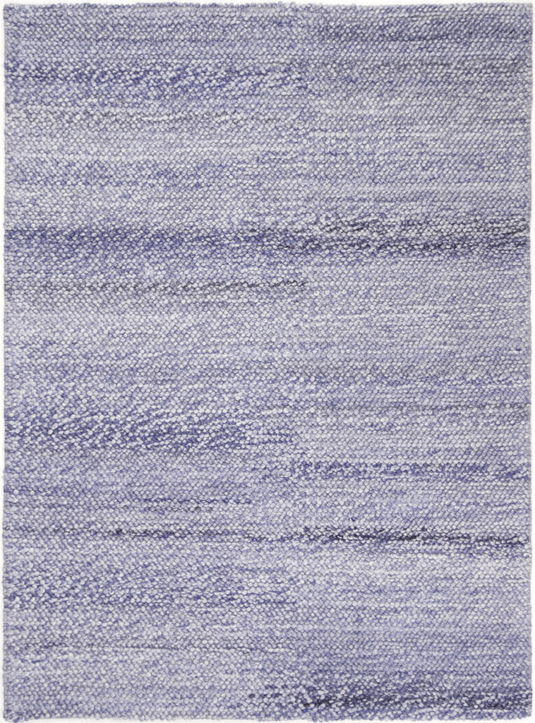 Harlow Loopy Blue Wool Blend Rug 160x230