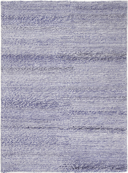 Harlow Loopy Blue Wool Blend Rug 160x230