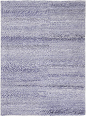Harlow Loopy Blue Wool Blend Rug 160x230