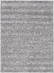 Harlow Ringlets Charcoal Wool Blend Rug 160x230