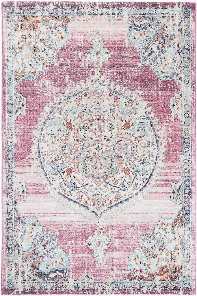 hollow-medalion-transitional-blush-rug 200x290