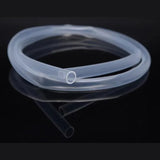 Food Grade Transparent Silicone Rubber Tube Hose Pipe Clear Beer Milk Soft 1M - 3*5mm