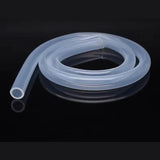 Food Grade Transparent Silicone Rubber Tube Hose Pipe Clear Beer Milk Soft 1M - 3*5mm