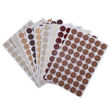 54 X Self Adhesive Decorative Screw Cover Caps Holes Cams Furniture Kitchen 20mm - PC 001