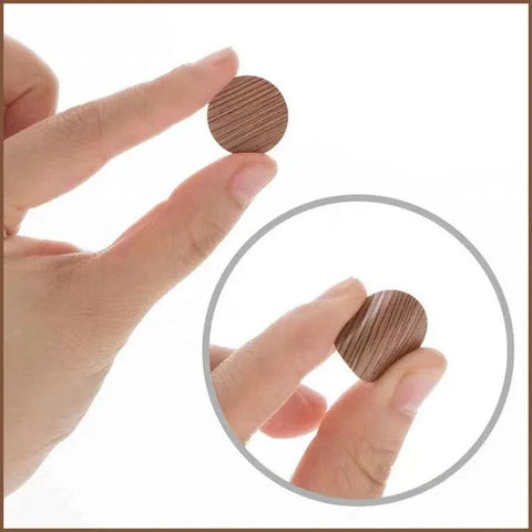 54 X Self Adhesive Decorative Screw Cover Caps Holes Cams Furniture Kitchen 20mm - PC 192