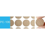 54 X Self Adhesive Decorative Screw Cover Caps Holes Cams Furniture Kitchen 20mm - PC 192