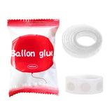 Balloon Glue Dots Photo Adhesive Bostik Party Doubletape Scrapbooking - 5M Double Hole Arch Strip