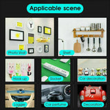 Double Sided Nano Tape Transparent Reusable Adhesive Gel Grip for Home Office - 2cm*5m*1mm (1 Unit)