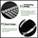 100x Stainless Steel Cable Ties SS304 Marine Grade Zip Strap Locking Wrap 100-800mm - 4.6*200mm