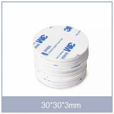 Round 40 x 3mm 3M Double Sided Foam Sticker Tape Side Wall Car Self Adhesive Pads - 4pcs
