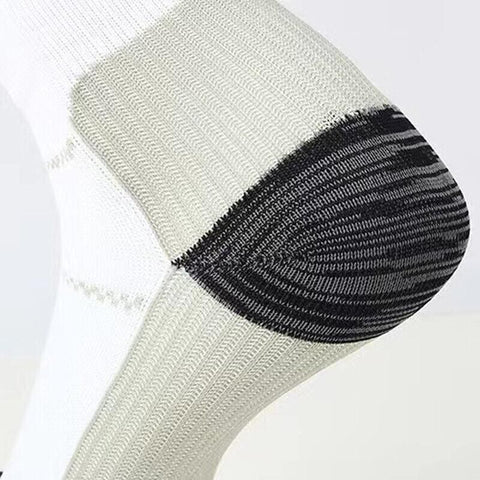 L XL Ankle Compression Socks for Foot Support and Daily Comfort Unisex - White-Rose Red