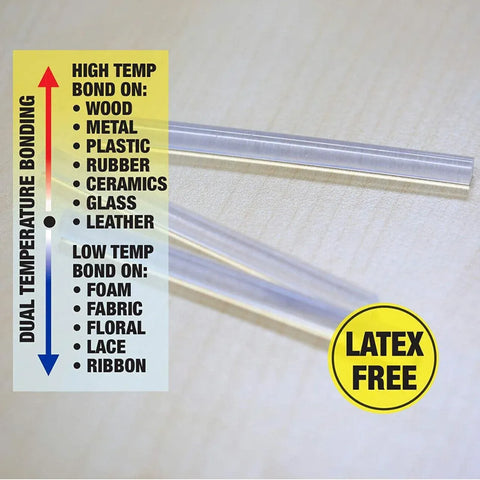 Clear Hot Melt Glue Sticks Adhesive Craft Stick for DIY Glue Tool 7mm 11mm - 11mm x 100mm 10pcs