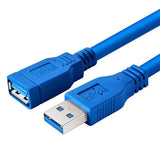 Super speed Usb 3.0 Male To Female Data Cable Extension Cord For Laptop Pc Camera - 1M