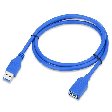 Super speed Usb 3.0 Male To Female Data Cable Extension Cord For Laptop Pc Camera - 1M