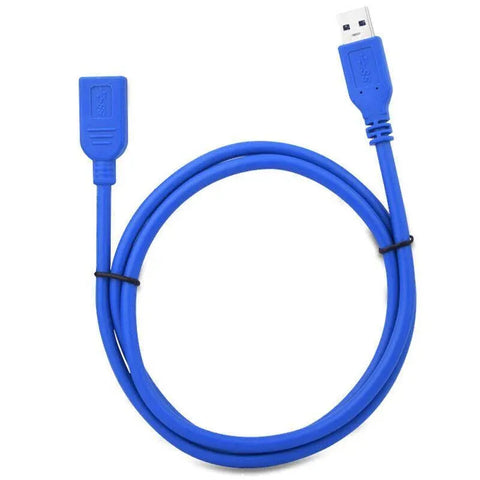 Super speed Usb 3.0 Male To Female Data Cable Extension Cord For Laptop Pc Camera - 1M