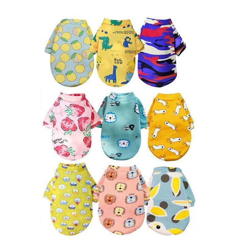 S Size Cute Pet Dog Warm Jumper Sweater Clothes Cat Knitwear Knitted Coats Winter - Yellow Shiba Inu