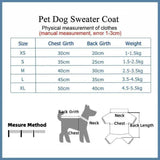 S Size Cute Pet Dog Warm Jumper Sweater Clothes Cat Knitwear Knitted Coats Winter - Yellow Shiba Inu