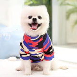 S Size Cute Pet Dog Warm Jumper Sweater Clothes Cat Knitwear Knitted Coats Winter - Yellow Shiba Inu