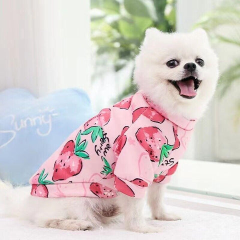 S Size Cute Pet Dog Warm Jumper Sweater Clothes Cat Knitwear Knitted Coats Winter - Yellow Shiba Inu