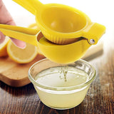 Premium Quality Metal Lemon Squeezer Handheld Juicer Presser Citrus Juice Lime - Red