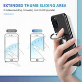 Iring Phone Ring Finger Holder Stand Car Mount Hook For Iphone Ipad Mobile Grip - A4- Rose Gold