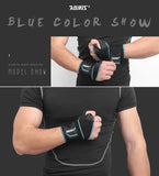 Aolikes 1 Pair Adjustable Wrist Support Wrap Strap Compression Hand Brace Au - Orange (1 Pair)