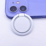 Phone Ring Bracket 360 Degree Rotation Solid Colour Mobile Holder Grip Stand - Yellow