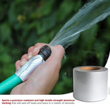 5M Waterproof Tape Butyl Rubber Aluminium Foil Roof Pipe Caravan Repair Flashing - 15cm*5m*1 Unit