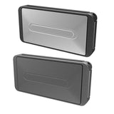 2X Car Shoulder Strap Positioning Clip Buckle Adjuster for Driving Comfort - Black