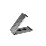 2X Car Shoulder Strap Positioning Clip Buckle Adjuster for Driving Comfort - Silver