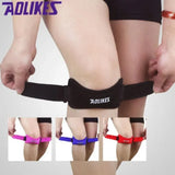 Aolikes Knee Strap Patella Jumper Gel Runner Tennis Sports Brace Support - Blue