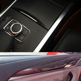 152 x 30CM Car Vinyl Wrap Carbon Fiber Matt Satin Glossy Multi Color Car Tint Car Sticker - Glossy Black