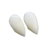 Cosplay Vampire Fangs Fake Teeth for Halloween Costume Party Dress Up 2PCS Prop Set - 15mm-1Piar