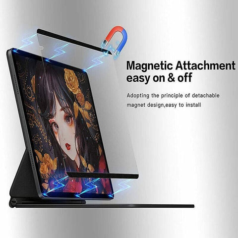 Magnetic Paper Film Like Screen Protector For Ipad Pro11 Mini Air 4 9.7 10.2 - iPad Air 1 /2，iPad 5/6/2017/2018/Pro( 9.7")