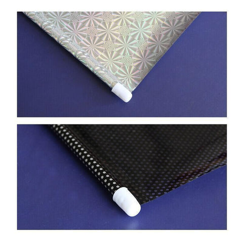 Black Roller Blinds Suction Cup Sunshade Blackout Curtains Car Home Window Curtains - 58 X 125 CM