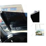 Black Roller Blinds Suction Cup Sunshade Blackout Curtains Car Home Window Curtains - 58 X 125 CM