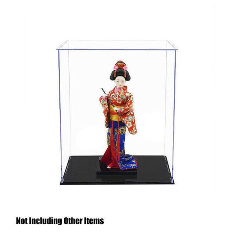 Acrylic Display Case Clear Box Dustproof Large Self-Install Cars Trucks - 17.3x12.5x24.7CM