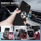 Iring Phone Ring Finger Holder Stand Car Mount Hook For Iphone Ipad Mobile Grip - A15-Rose Gold