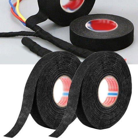 4Pcs 19Mmx 15M Adhesive Cloth Fabric Tape Cable Loom Wiring Harness For Car Auto
