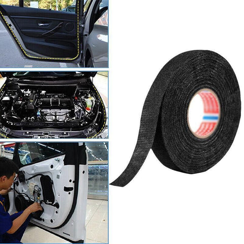 4Pcs 19Mmx 15M Adhesive Cloth Fabric Tape Cable Loom Wiring Harness For Car Auto