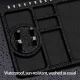 Car Mobile Phone Holder Dashboard Mount Mat Non Slip Grip Stand Anti-Slip Pad - Red