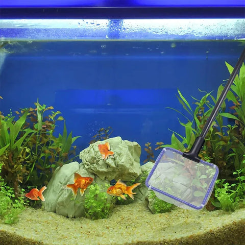 5 in1 Water Aquarium Cleaning Tool Fish Tank Gravel Vacuum Glass Cleaner Brush