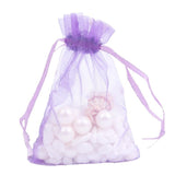 Organza Bag Sheer Bags Jewellery Wedding Candy Packaging Sheer Bags 10*15 cm - Purple