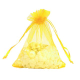 Organza Bag Sheer Bags Jewellery Wedding Candy Packaging Sheer Bags 10*15 cm - Gold